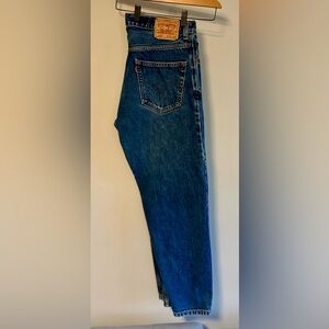 Levi’s 505 regular fit jeans.